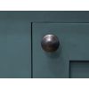 Black Ringed Cabinet Knob - Small