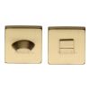 Heritage Brass Square Thumbturn & Emergency Release Satin Brass finish