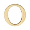 Heritage Brass Alphabet O Pin Fix 51mm (2") Satin Brass Finish