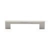 Heritage Brass Cabinet Pull Metro Design 128mm CTC Polished Nickel Finish