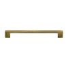 Heritage Brass Cabinet Pull Metro Design 192mm CTC Antique Brass Finish