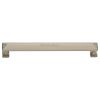 Heritage Brass Cabinet Pull Pyramid Design 203mm CTC Satin Nickel Finish