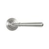 Satin Marine SS (316) Newbury Lever on Rose Set (Beehive) - Unsprung