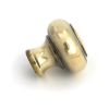 Aged Brass Regency Cabinet Knob - Large