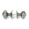 Pewter Octagonal Mortice/Rim Knob Set