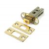 Polished Brass 2½" Heavy Duty Tubular Deadbolt