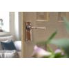 Polished Bronze Newbury Lever Latch Set