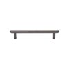 Heritage Brass Cabinet Pull Stepped Design 128mm CTC Matt Bronze finish