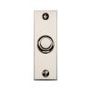 Heritage Brass Rectangular Bell Push Polished Nickel finish