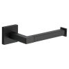 Chelsea Wall Mounted Toilet Roll Holder. Black finish