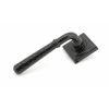 Black Hammered Newbury Lever on Rose Set (Square Rose)