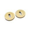 Oval Standard Escutcheon Satin Brass