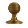 Delamain Reeded Knob - Florentine Bronze