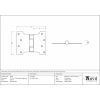 SSS 4" x 3" x 5"  Parliament Hinge (pair)