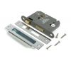 Polished SS 3" Heavy Duty Bathroom Mortice Lock