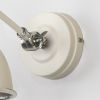 Smooth Nickel Brindley Wall Light in Teasel