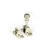 Polished Nickel Beehive Brighton Fastener (Radiused)