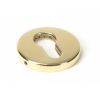 Polished Brass 52mm Regency Concealed Escutcheon