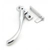 Polished Chrome Night-Vent Locking Peardrop Fastener - LH