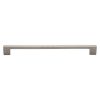 Heritage Brass Cabinet Pull Metro Design 254mm CTC Satin Nickel Finish