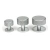 Satin Chrome Brompton Cabinet Knob - 32mm (Plain)