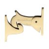 Heritage Brass Door Holder Gravity Design Satin Brass Finish