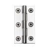 Heritage Brass Hinge Brass 3" x 1 5/8" Satin Chrome finish