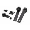 Black Door Hanging Set for Sliding Door Kit