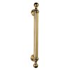 Reeded Grip Pull Handle - Polished Brass