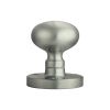 Mushroom Mortice Knob - Satin Nickel