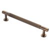 Lines Pull Handle 160mm c/c - Antique Brass