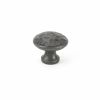 Beeswax Hammered Cabinet Knob - Medium