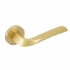 Eclipse 63223 - Lanza Insignia Lever On Rose - Satin Brass