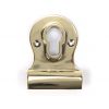 Aged Brass Euro Door Pull