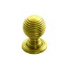 Queen Anne Knob 35mm - Polished Brass