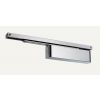 Rutland TS.11204 Cam Action Door Closer c/w Semi-radius cover & Slidearm, Polished Nickel Plate