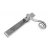 Pewter Monkeytail Slimline Lever Espag. Latch - RH