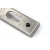 Pewter Hammered Newbury Slimline Espag. Lock Set