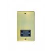 Eurolite Enhance Decorative Shaver Socket Antique Brass