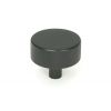 Matt Black Brompton Cabinet Knob - 38mm (No rose)