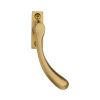 Heritage Brass Right-Handed Espagnolette Handle Ball Design Satin Brass finish