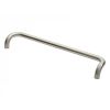 30mm Cranked Pull Handle 600mm Centres - Satin Stainless Steel