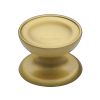 Heritage Brass Cabinet Knob Surrey Design 38mm Satin Brass finish