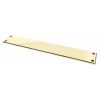 Aged Brass 425mm Art Deco Fingerplate