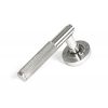 Polished Marine SS (316) Brompton Lever on Rose Set (Beehive)