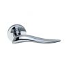 Flavia Lever Door Handle Polished Chrome