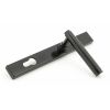 Black Brompton Slimline Lever Espag. Lock Set