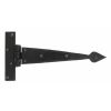 Black 9" Arrow Head T Hinge (pair)