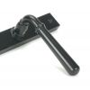 Matt Black Newbury Slimline Lever Espag. Latch Set