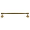 Heritage Brass Cabinet Pull Colonial Design 203mm CTC Satin Brass Finish